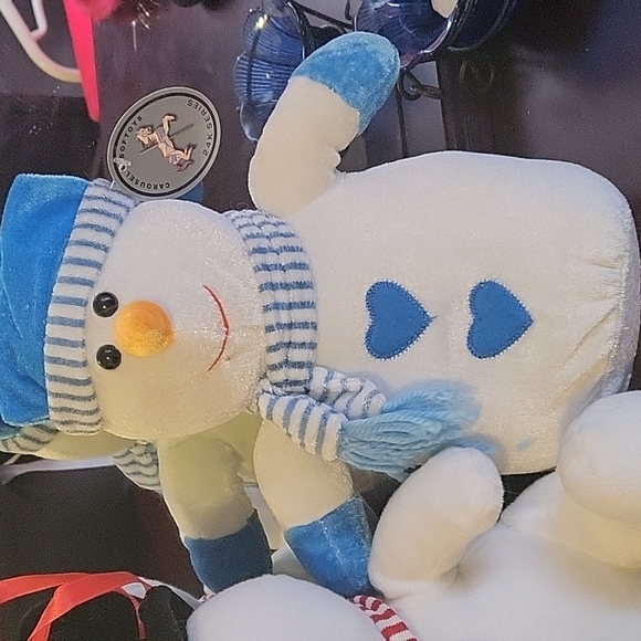 Snowmen teddys - Picture 3 of 4